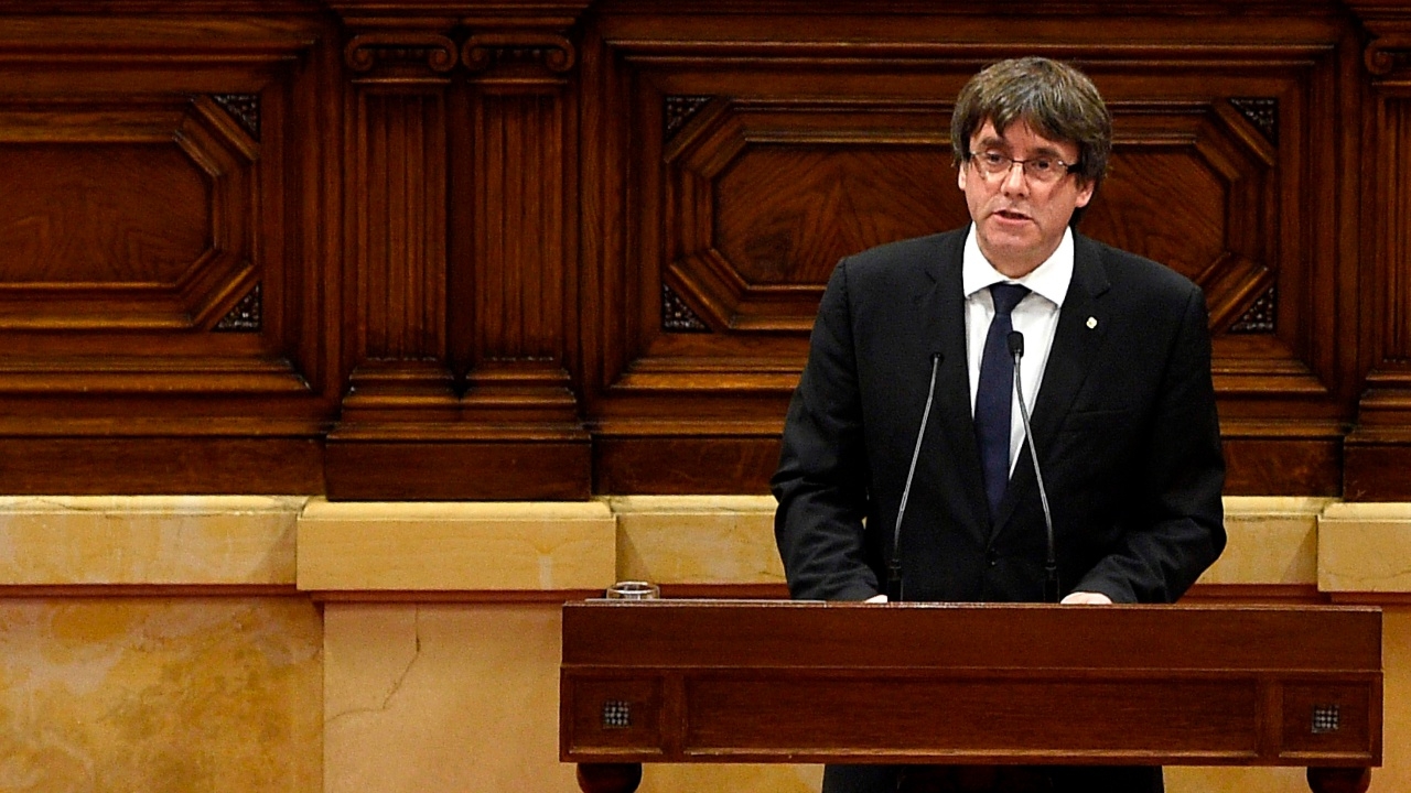 ผู้นำกาตาลุญญาแทงกั๊ก! ลงนามคำสั่งแต่ไม่ประกาศเอกราช ขอคุยรบ.สเปน