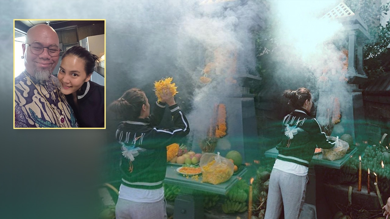 เจนี่ โชว์ภาพถ่ายติดแสงปริศนา ขณะทำพิธีตั้งศาลพระพิฆเนศ