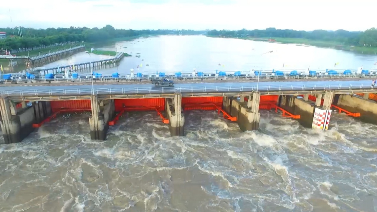 อธิบดีกรมชลฯ สั่งเร่งระบายน้ำเขื่อนเจ้าพระยา รอรับมวลน้ำก้อนใหญ่13ต.ค.