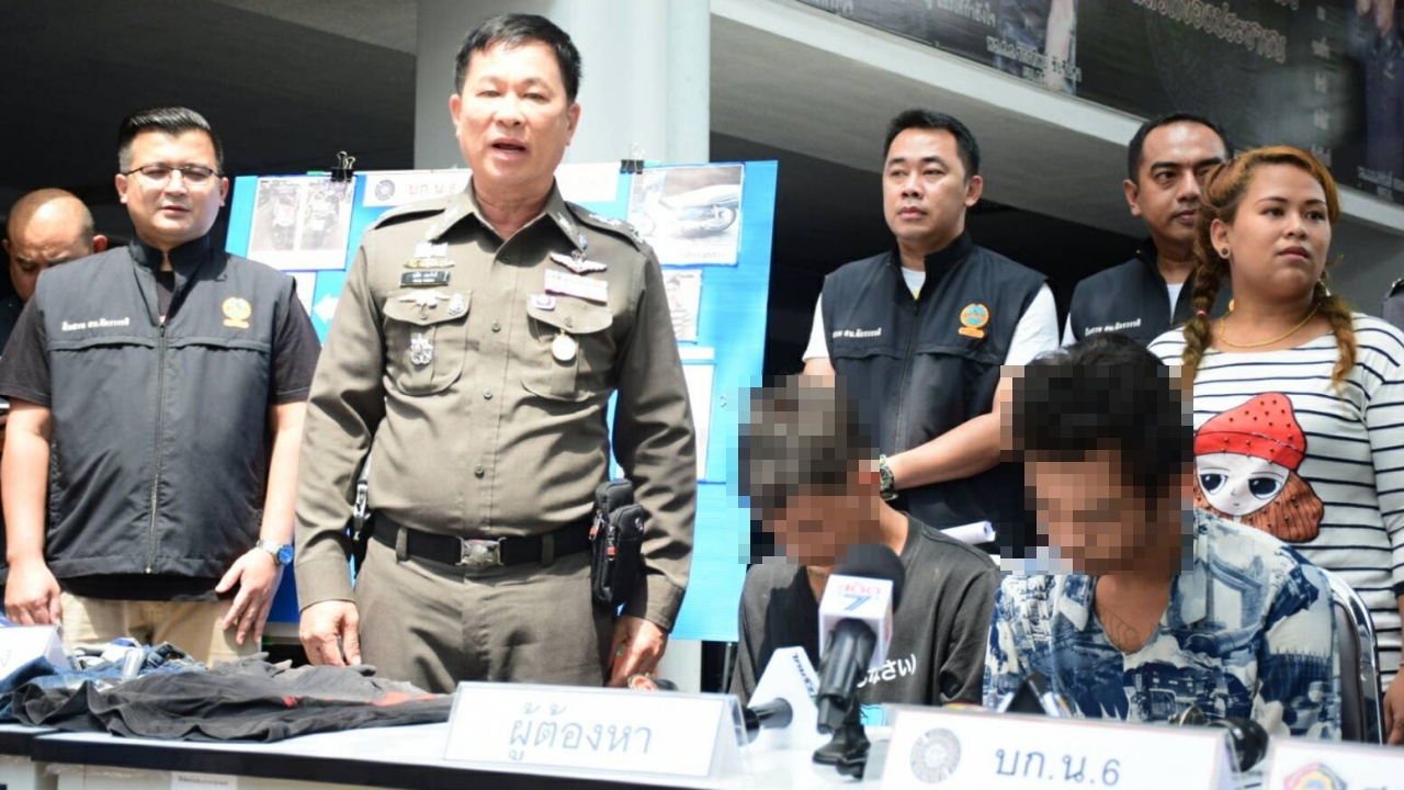 รวบ 4 โจ๋แก๊งเด็กเร่ร่อน ปล้นจยย.ใต้สะพานพุทธ อ้างอยากได้มาขี่เล่น