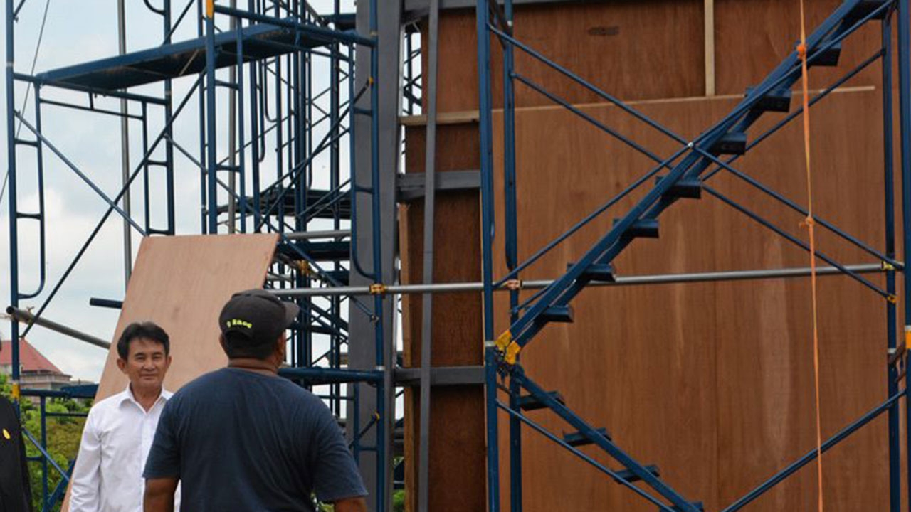 พระเมรุมาศจำลองที่พุทธมณฑลกำหนดเสร็จ 15 ต.ค.นี้