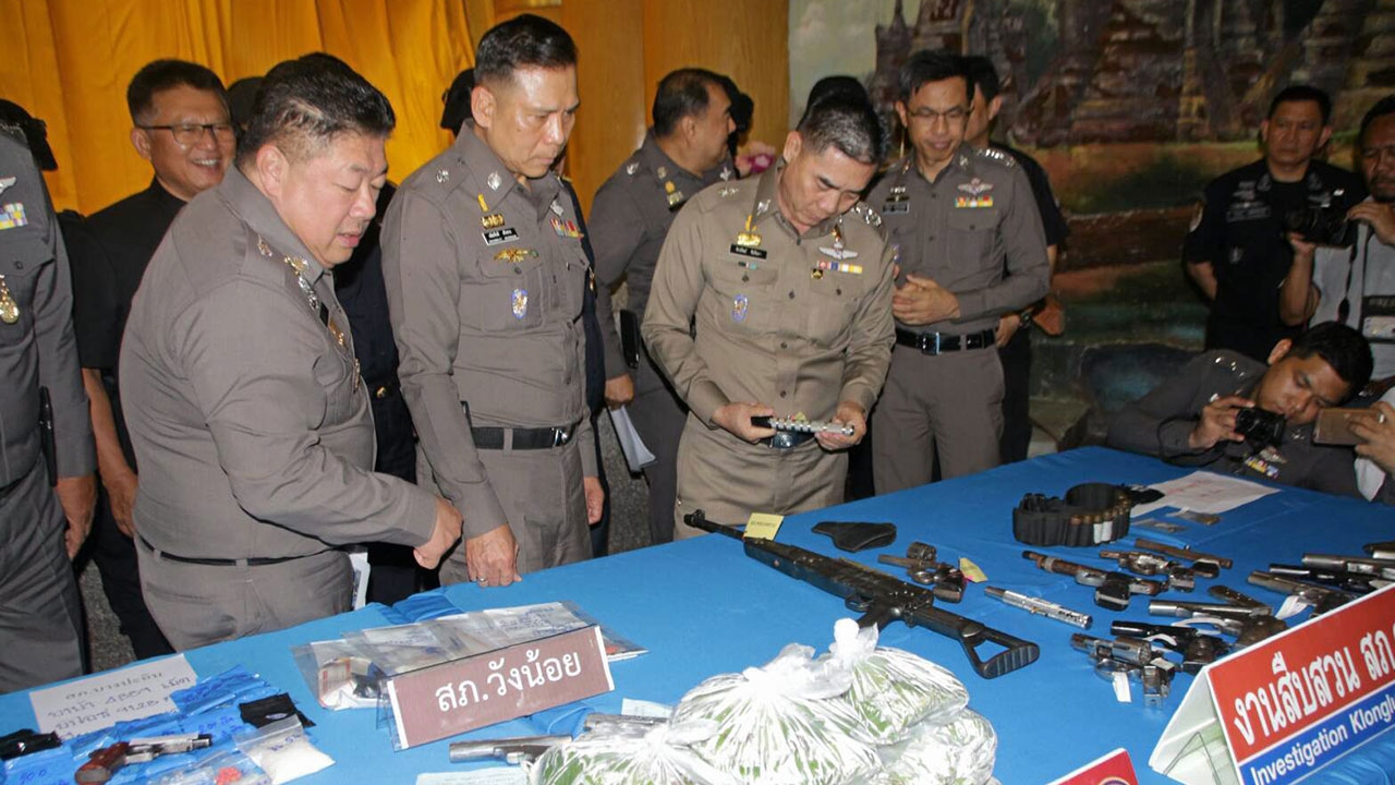 จู่โจมค้น 5 จว.ภาคกลาง รวบนักค้ายานรกตัวเอ้