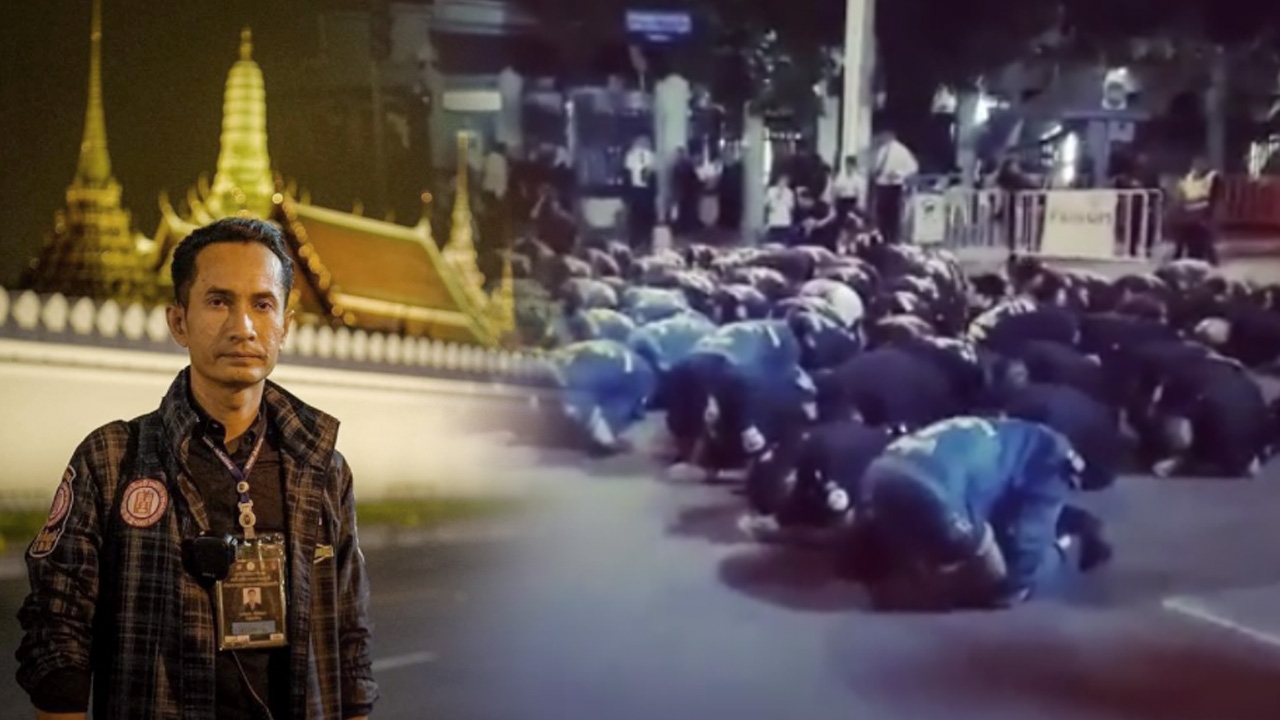 กราบจากใจ... ‘แฮ็ค ชวนชื่น’ โพสต์ซึ้งคลิปอาสาถวายบังคม ร.9 นอกรั้ววัง