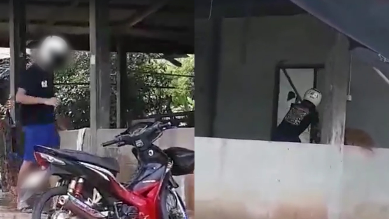 สุดทน! หลานฉุนขอเงินยายแล้วไม่ได้ คว้าจอบทุบบ้านเละ วอนโซเชียลช่วยแชร์