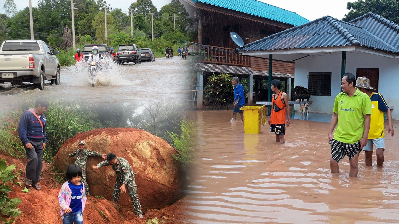เตือน7-11 ระวังฝนหนัก กลาง-ใต้ เหนือ-อีสานยังอ่วมน้ำท่วมขยายวงกว้าง