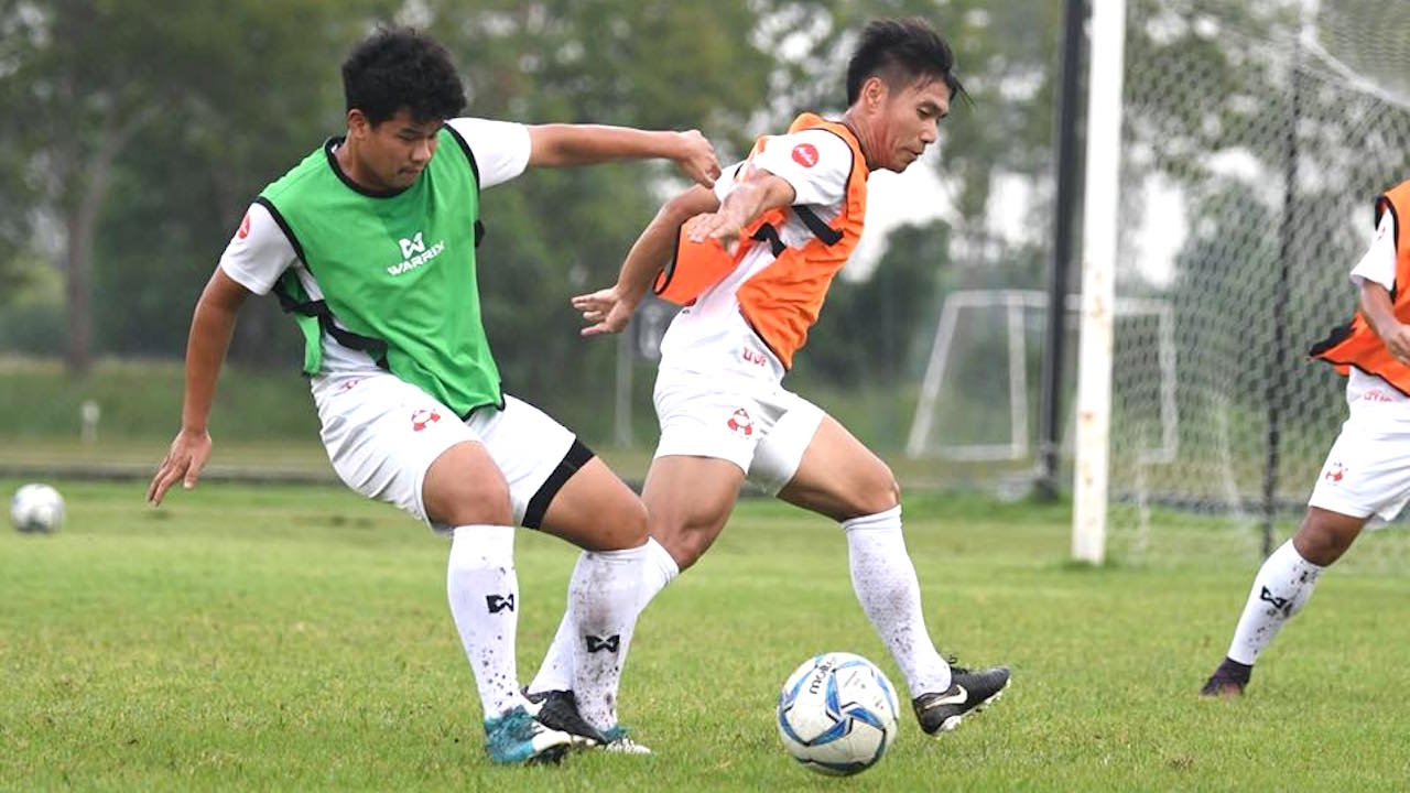 'ช้างศึก' ยู-21 ซ้อมเข้มก่อนอุ่น 'แบงค็อก' 9 ต.ค.นี้