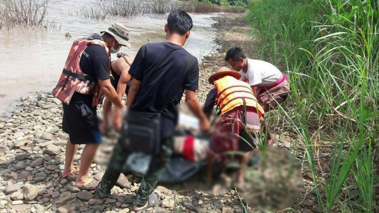 พบศพ 4 เหยื่อเรือล่มแม่น้ำเมยครบแล้ว เจอห่างจุดเกิดเหตุ 6 กม.