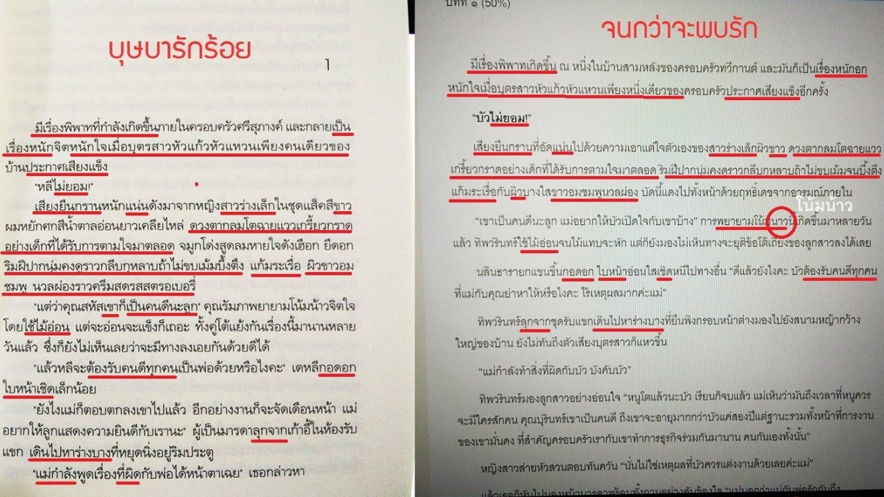ดราม่าก๊อปนิยาย! บุษบารักร้อย - จนกว่าจะพบรัก เหมือนแค่ไหนถามใจดู