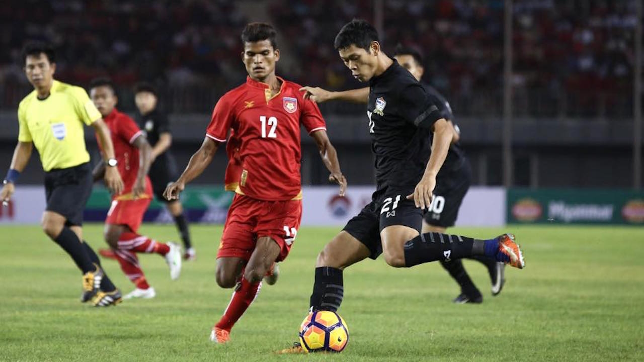 จบครึ่งแรก! 'ไทย' ออกนำ 2-0 'เมียนมา' ฟุตบอลนัดอุ่นเครื่อง