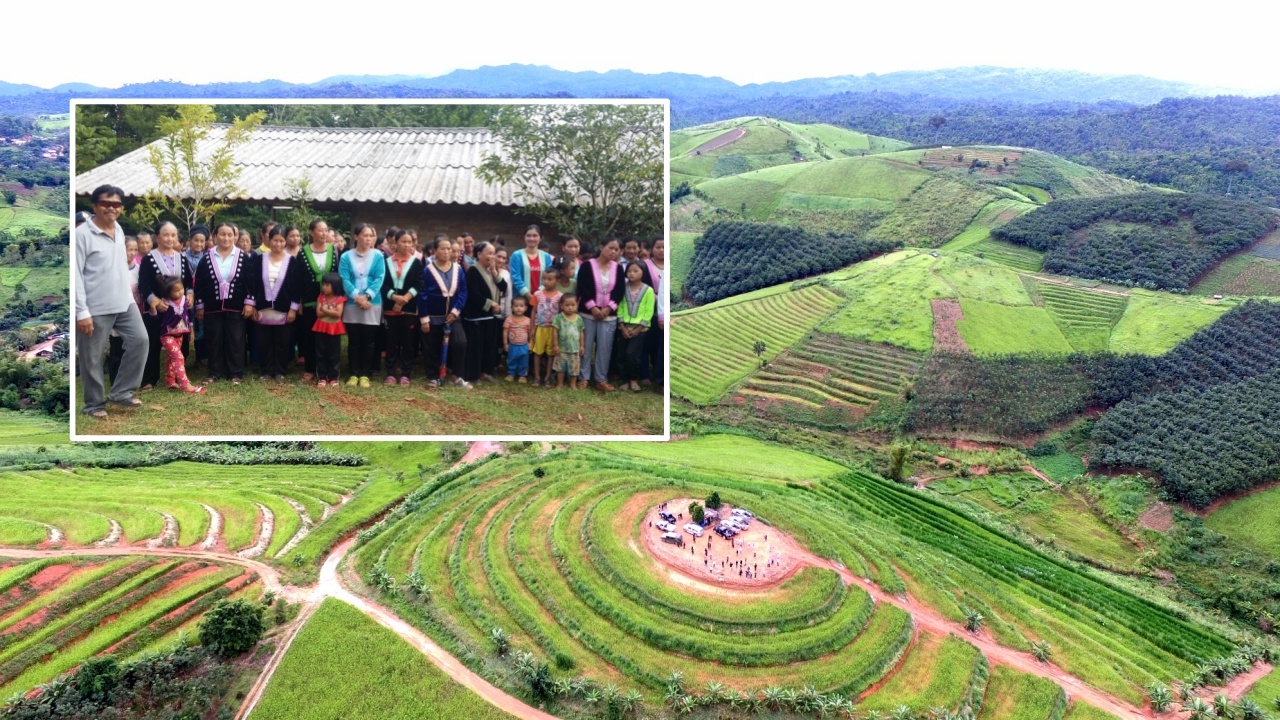 พ่อเมืองสองแควชวนเที่ยว นาขั้นบันไดบ้านน้ำจวง ตามรอยศาสตร์พระราชา