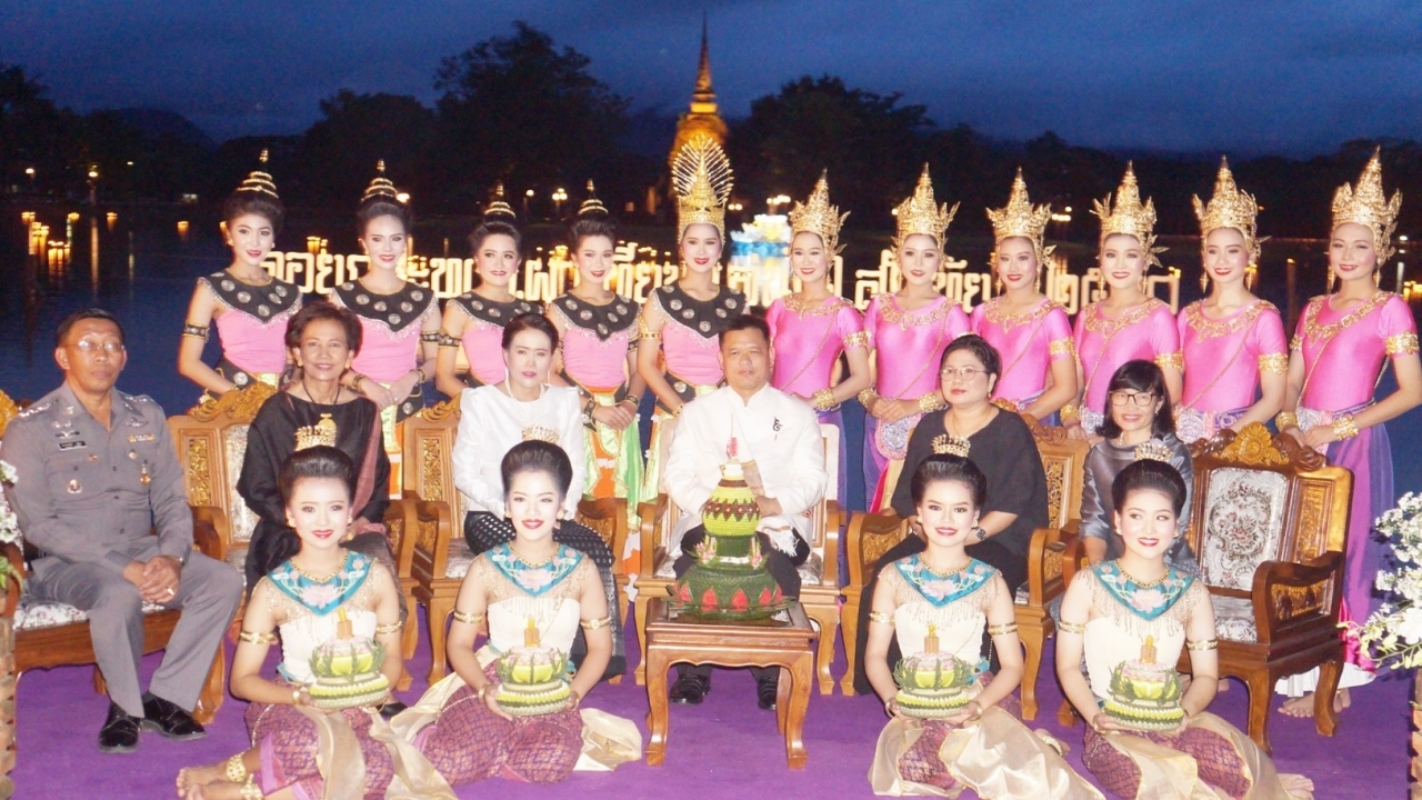 สุโขทัยพร้อมแล้ว! จัดลอยกระทงยิ่งใหญ่ 'ร่วมอาลัยพ่อแห่งชาติ'
