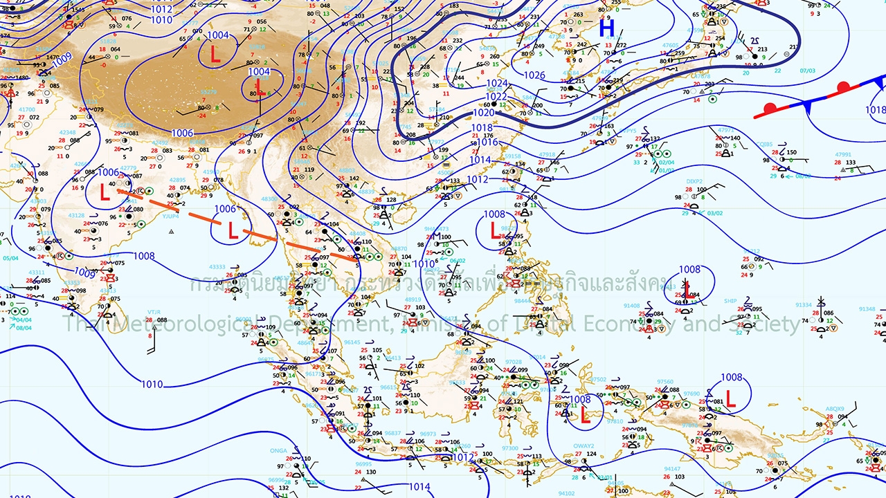 ทั่วทุกภาค รวมถึงกทม. ยังคงมีฝนชุกหนาแน่น ตกหนักบางแห่ง