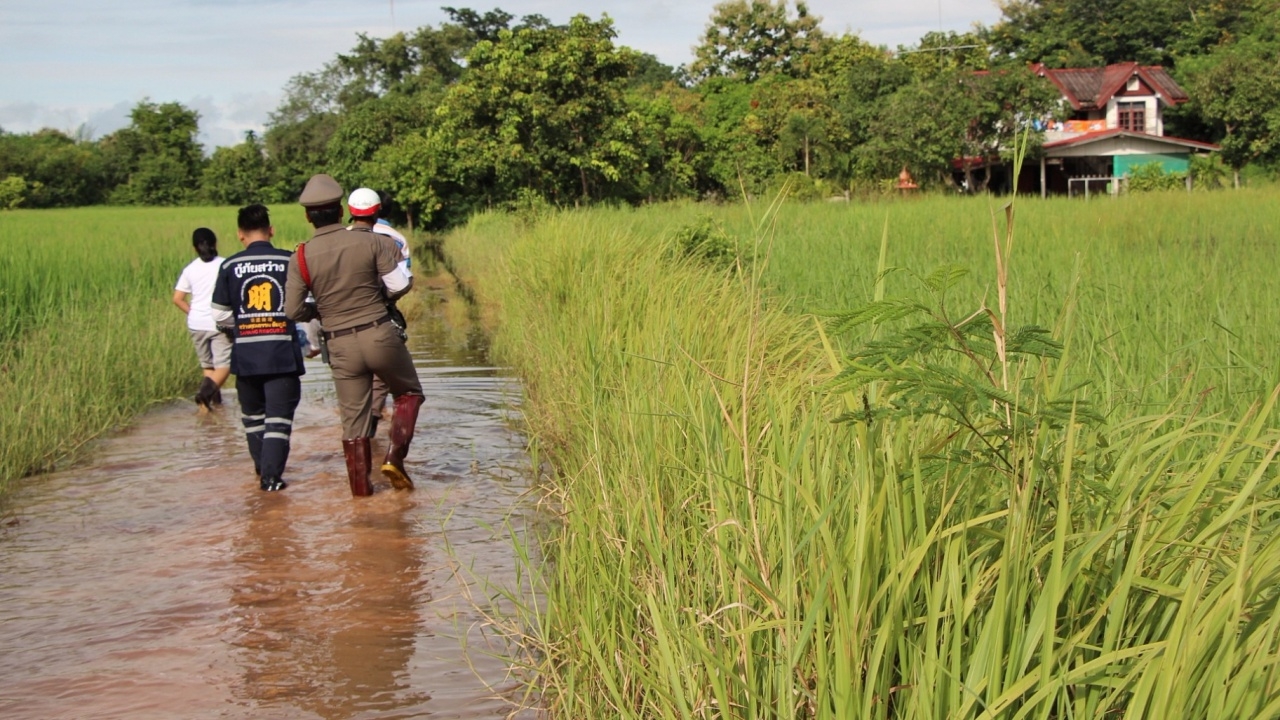 น้ำลำปะทาว เอ่อท่วม 8 ชุมชนตัวเมืองชัยภูมิ ระลอก 2 การสัญจรถูกตัดขาด