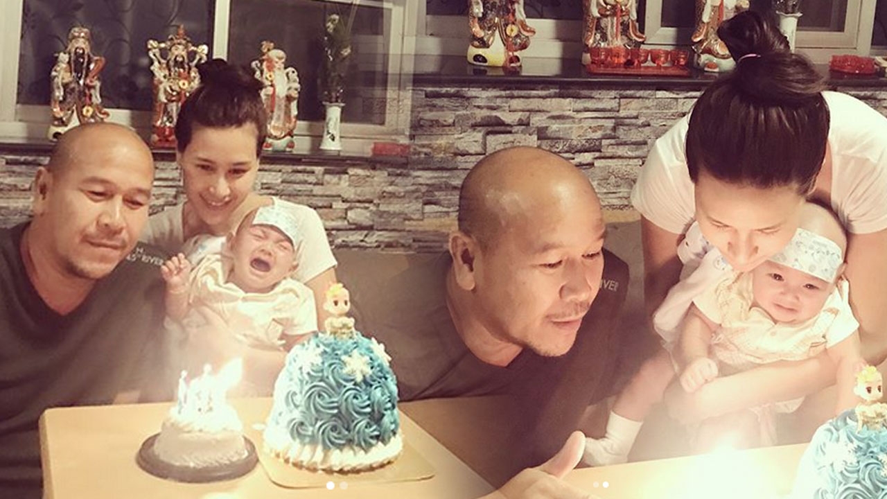 แซนวิช ฉลองวันเกิดพร้อมพ่อและลูกชาย อบอุ่นแม้ไม่มีเสก