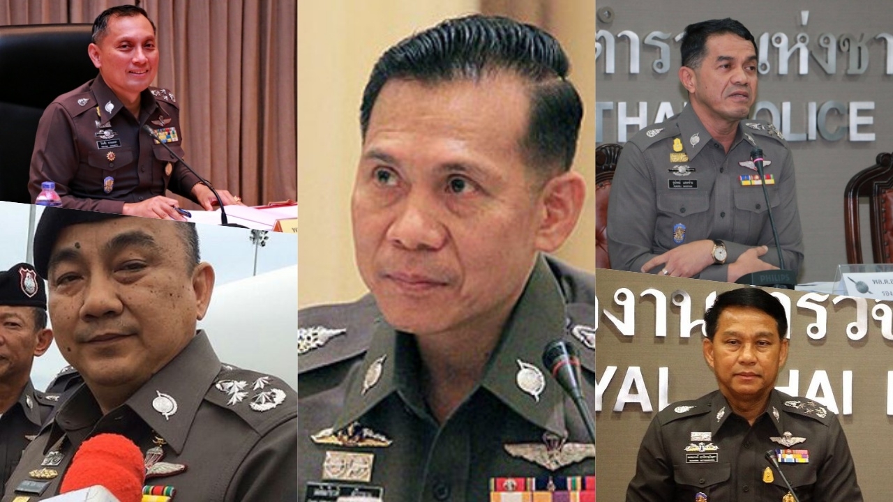 เปิด 5 อันดับ 'ผบ.ตร. คนถัดไป' ตำรวจกดโหวต 'เฉลิมเกียรติ' พุ่งพรวดที่1