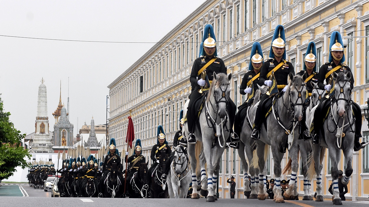ยิ่งใหญ่-งดงาม ทหารม้า ซ้อมริ้วขบวนที่6 อัญเชิญพระบรมราชสรีรางคาร