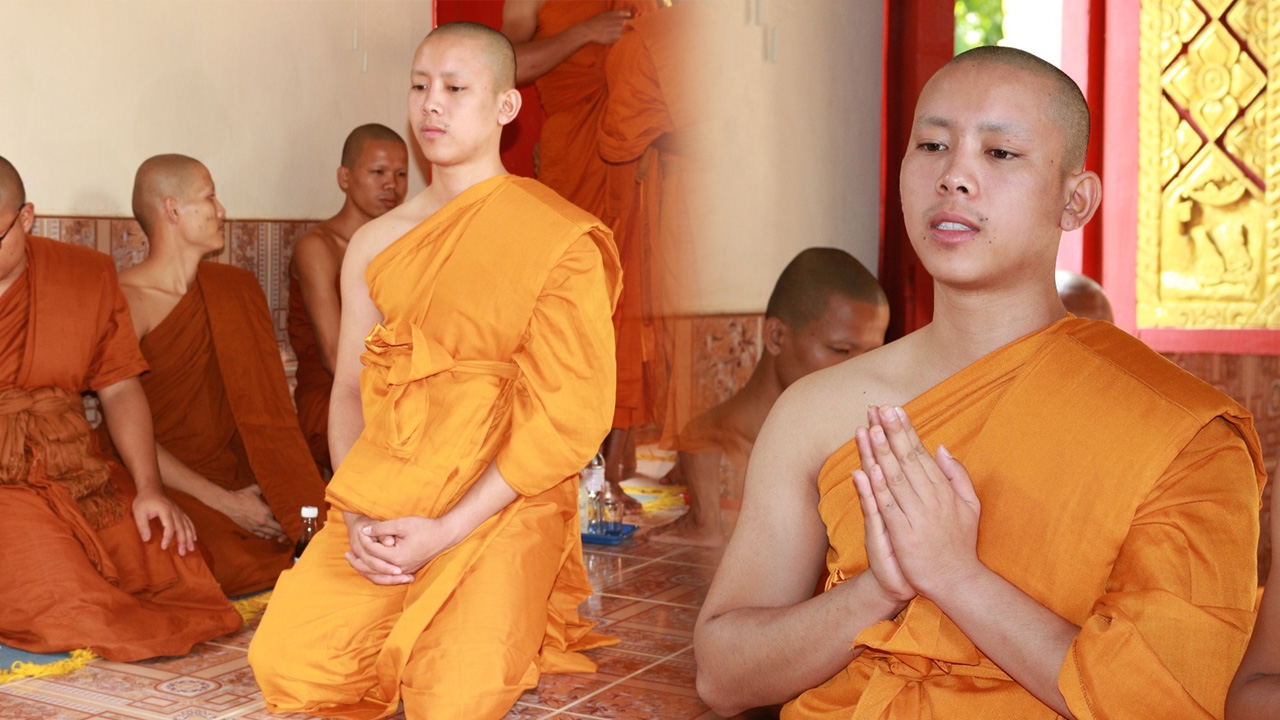 อนุโมทนาบุญ พระเบิ้ล ตั้งใจบวช 9 วัน เพื่อทดแทนคุณพ่อแม่ 