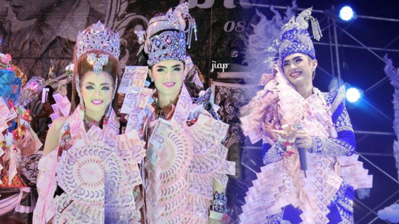 เผยโฉม ศรราม น้ำเพชร ลิเกดังเมื่อล้างเครื่องสำอาง หล่อและรวยมาก! 