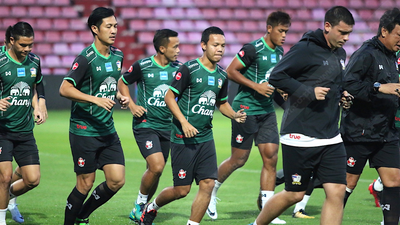 ‘ช้างศึก’ ลงซ้อมมื้อสุดท้าย ก่อนดวล 'เคนยา' อุ่นเครื่องฟีฟ่าเดย์