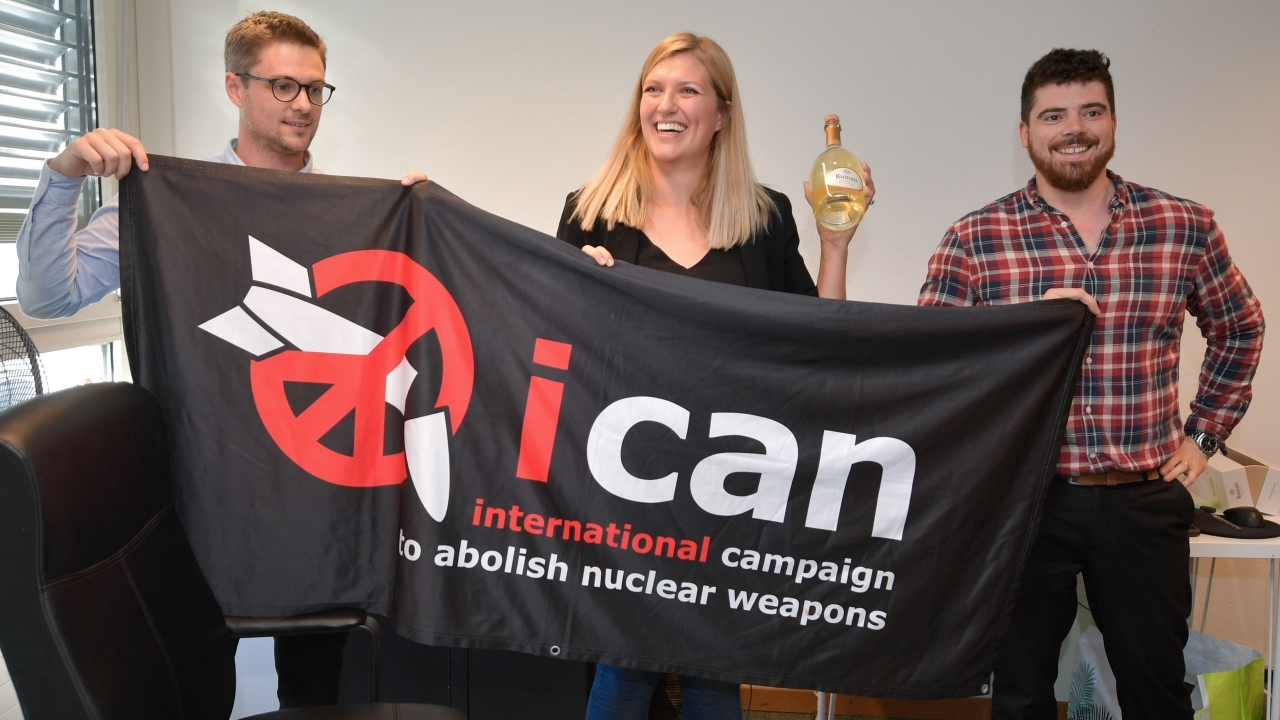 กลุ่มต้านนิวเคลียร์ ‘ไอแคน’  คว้าโนเบล สันติภาพ 2560