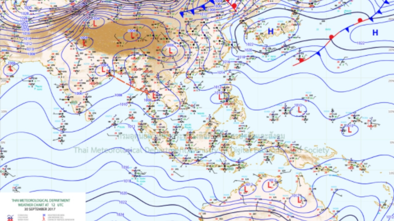 เตือน! ระวังอันตรายจากฝนตกหนัก วันนี้มาแน่ทั่วไทย