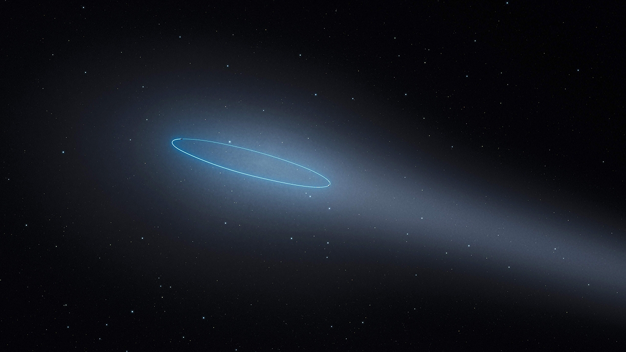 พบดาวหางเดี่ยวแตกออกเป็นคู่ในระบบสุริยะ