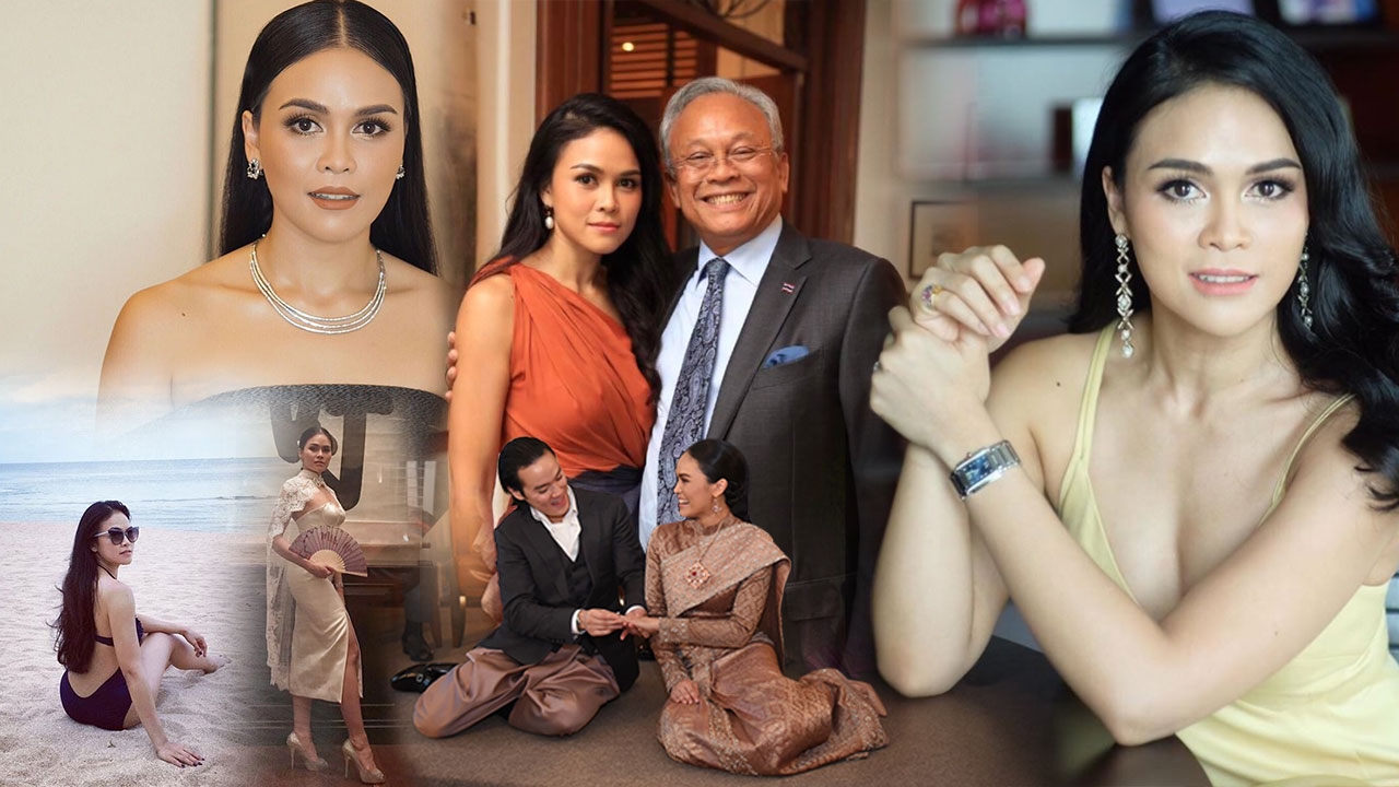 สวยคม โปรไฟล์เริด! เจ้าสาวป้ายแดง น้ำทิพย์ สุดรักลุงกำนัน เทือกสุบรรณ