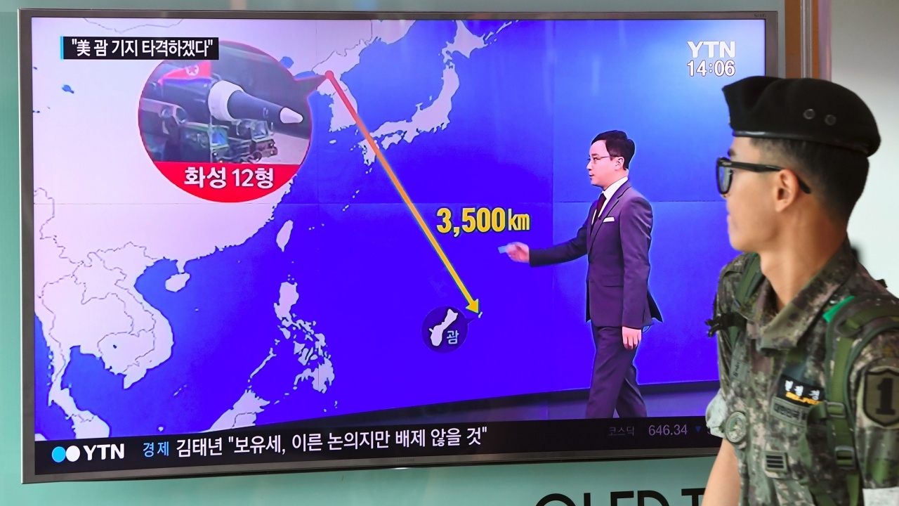 โสมแดงย้ำชัด! พร้อมยิงขีปนาวุธ 4 ลูกไปเกาะกวมกลางเดือน ส.ค.นี้