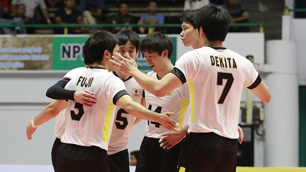 หนุ่มญี่ปุ่นไล่ขยี้คาซัคสถาน 3-1 เซต ผงาดซิวแชมป์ลูกยางเอเชีย สมัย 9