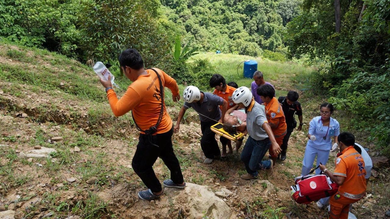 ผ่าตัดหน2 ดาราอังกฤษร่วงน้ำตกเกาะสมุย รพ.ไทยอินเตอร์ฯโต้ค่ารักษาสูง4ล.