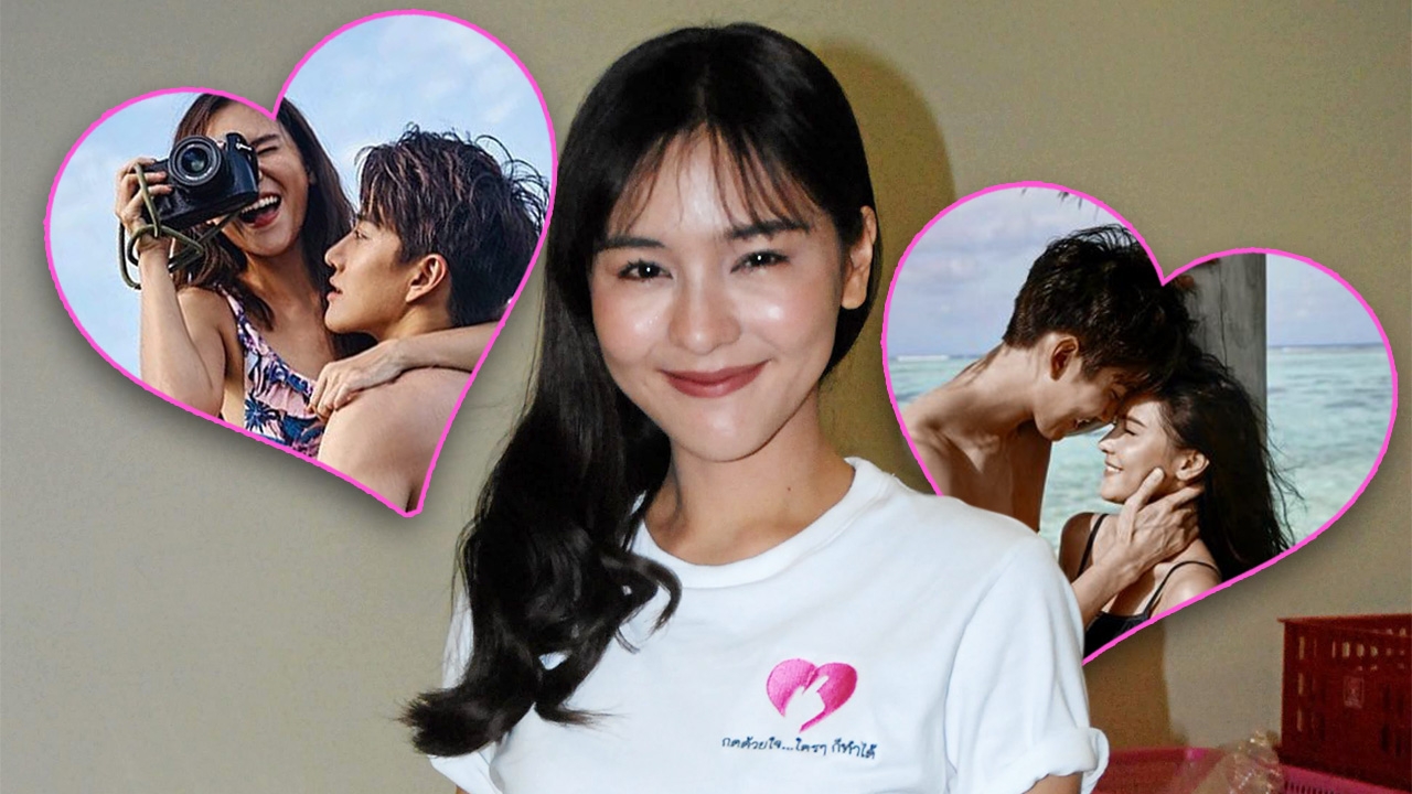 ออม ควง ไมค์ ถ่ายแฟชั่นสวีตทิ้งทวน ลั่นหัวใจโสด...ยังรอเจอคนที่ใช่