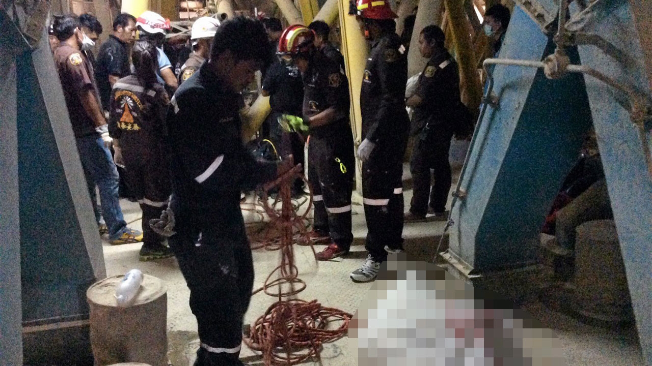 บึมไฟลุกคลอก 2 ศพ คนงานเชื่อมถังรั่ว