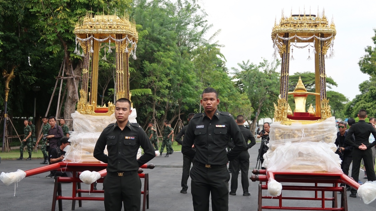 ช่างสิบหมู่ กรมศิลปากร บูรณปฏิสังขรณ์ 'พระราเชนทรยานน้อย'แล้วเสร็จ