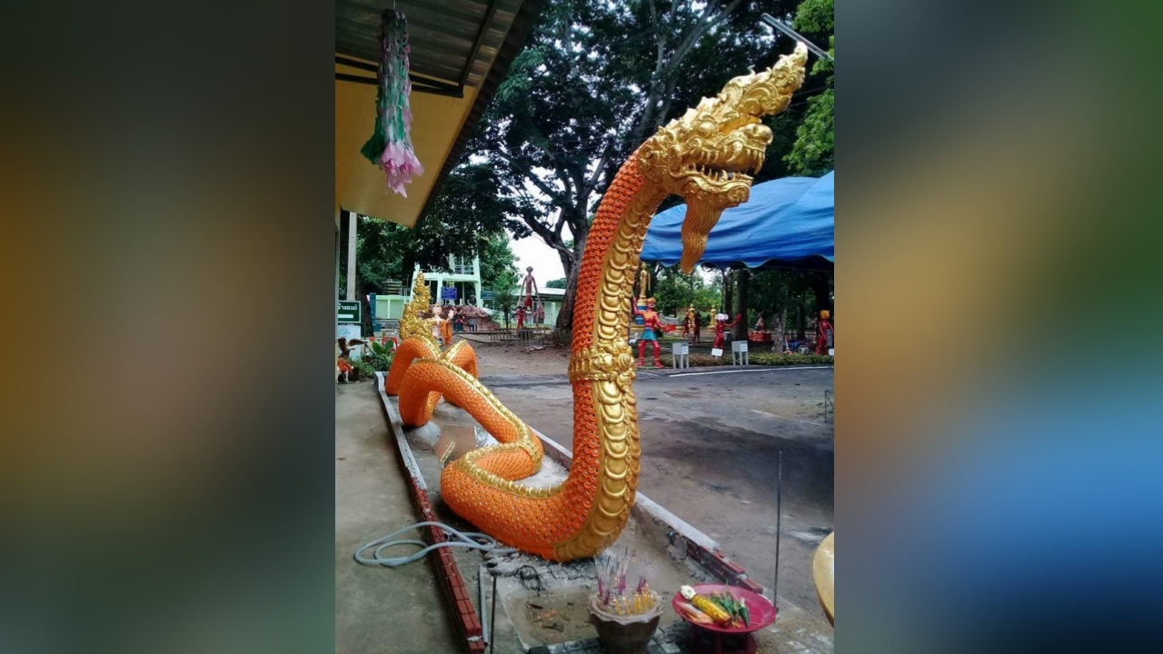 ชาวเชียงแสน ขอพรนางพญานาค หลังเจ้าอาวาสนิมิตเห็นหญิงสาวเดินลงน้ำ
