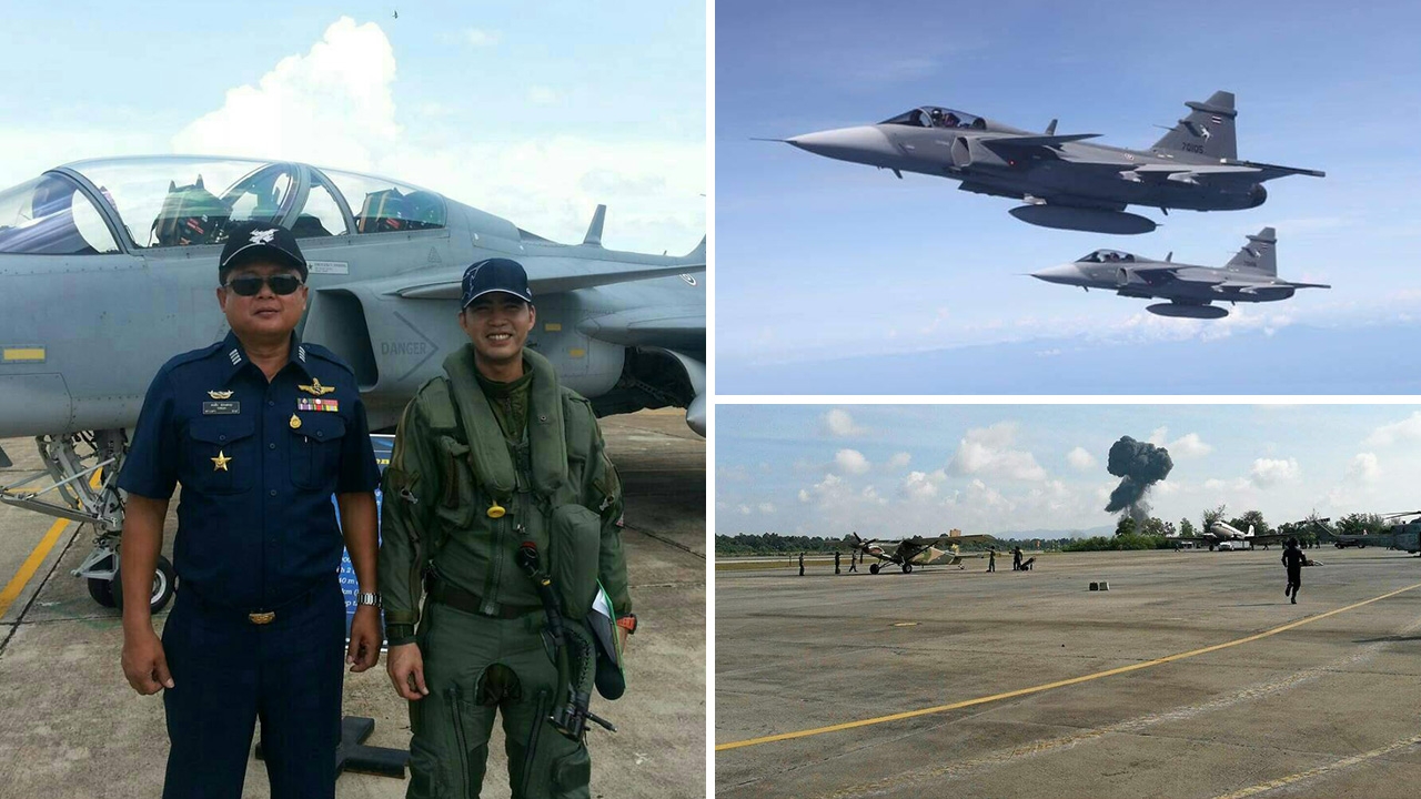 ทอ.สรุปผลสอบ 'กริพเพน' ตก วันเด็กปีที่แล้ว จาก 'หลงสภาพการบินชั่วขณะ'