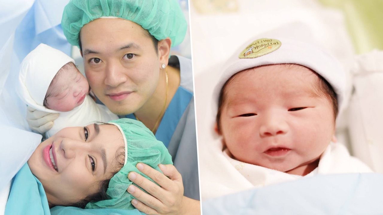 คลอดแล้ว! เผยโฉมลูกชาย เนย โชติกา ตั้งชื่อ น้องอคิณ มณีฉาย