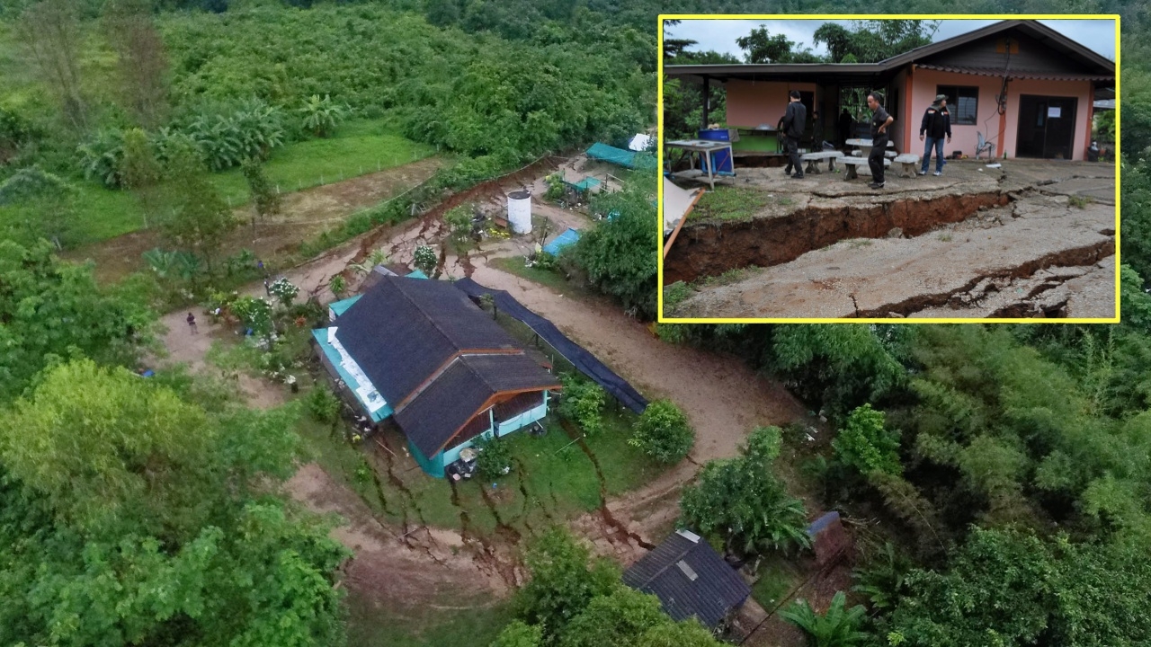 ดินทรุดแม่เมาะ ยันไม่เกี่ยวรอยเลื่อน ชาวบ้านเชื่อมาจากระเบิดลิกไนต์