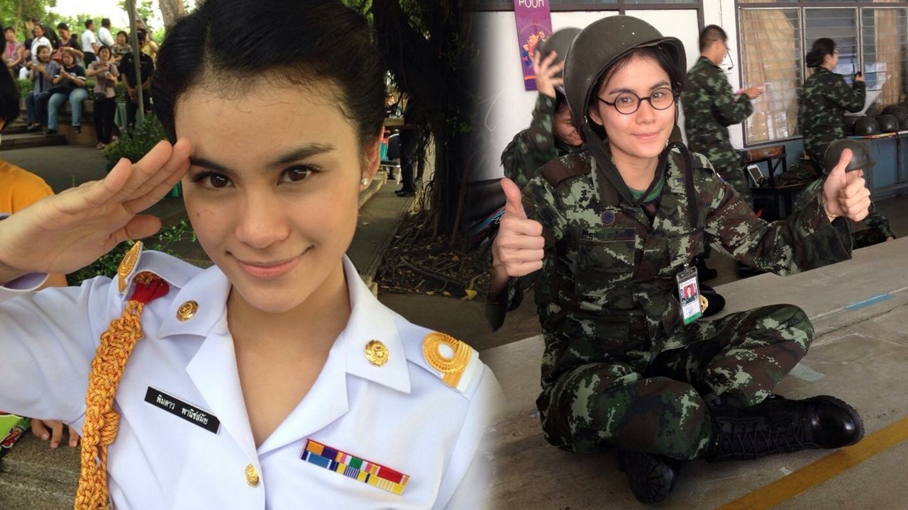 ทหารของพระราชา มัดหมี่ พิมดาว ภูมิใจได้เป็นส่วนหนึ่งกองทัพไทย