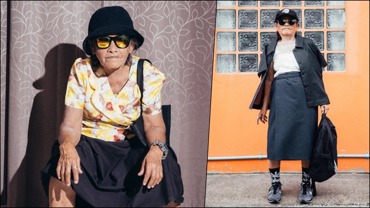 วัยรุ่นหลบไป! คุณย่ากระชากวัยใส่ผ้าใบ สะพายเป้ถ่ายแบบตามวิถีฮิปสเตอร์