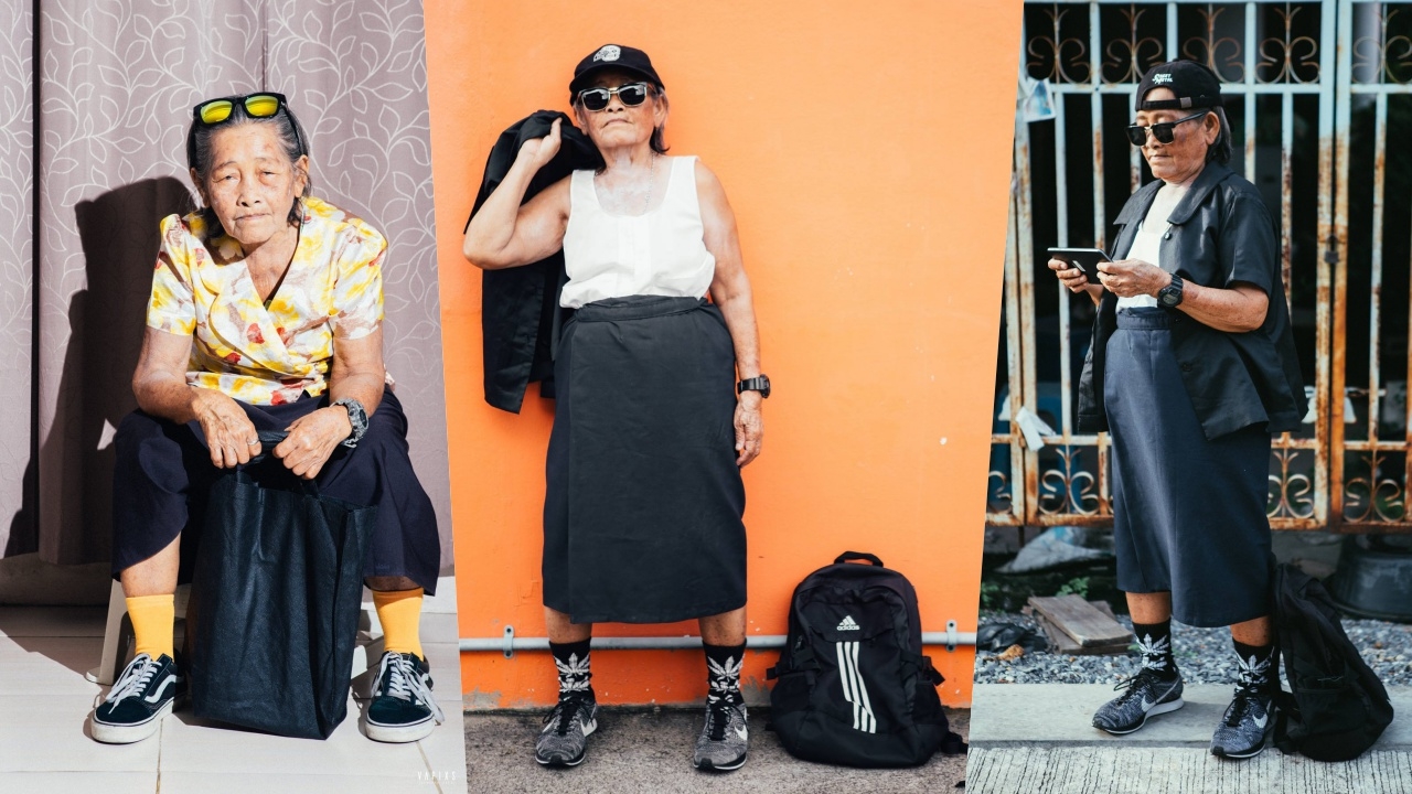 เปิดใจช่างภาพคุณย่าฮิปเตอร์ อแดปเสื้อวัยรุ่นกับผ้าถุง จนถูกใจวัยรุ่น