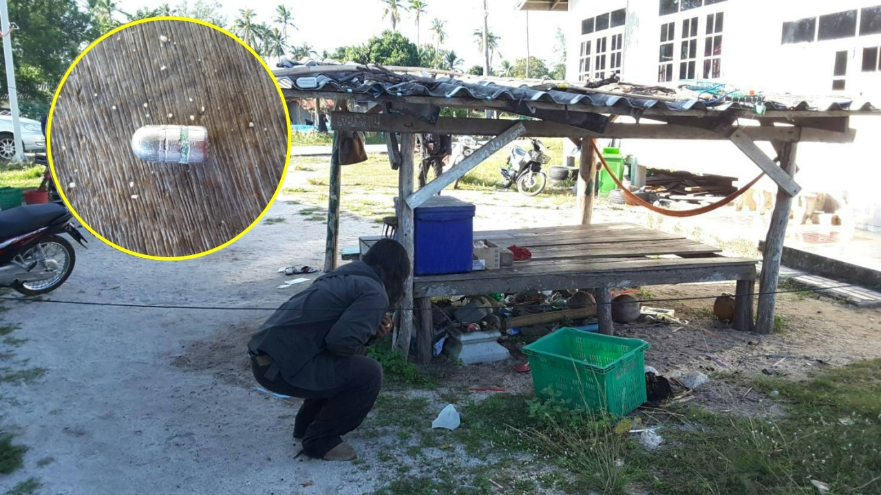 สุดเหี้ยม จ่อหัวฆ่าพ่อขณะป้อนข้าวลูกน้อย เหตุเกิดปะนาเระ ปัตตานี 