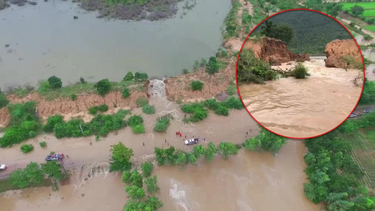 เร่งลงพื้นที่หลังอ่างเก็บน้ำ ม.เกษตรฯ แตก คาด 4 โมงเย็นกลับสู่ปกติ