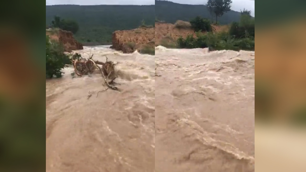 อ่างเก็บน้ำ ม.เกษตรฯลพบุรี แตก! มวลน้ำจ่อเข้า อ.โคกสำโรง เตือนรับมือ