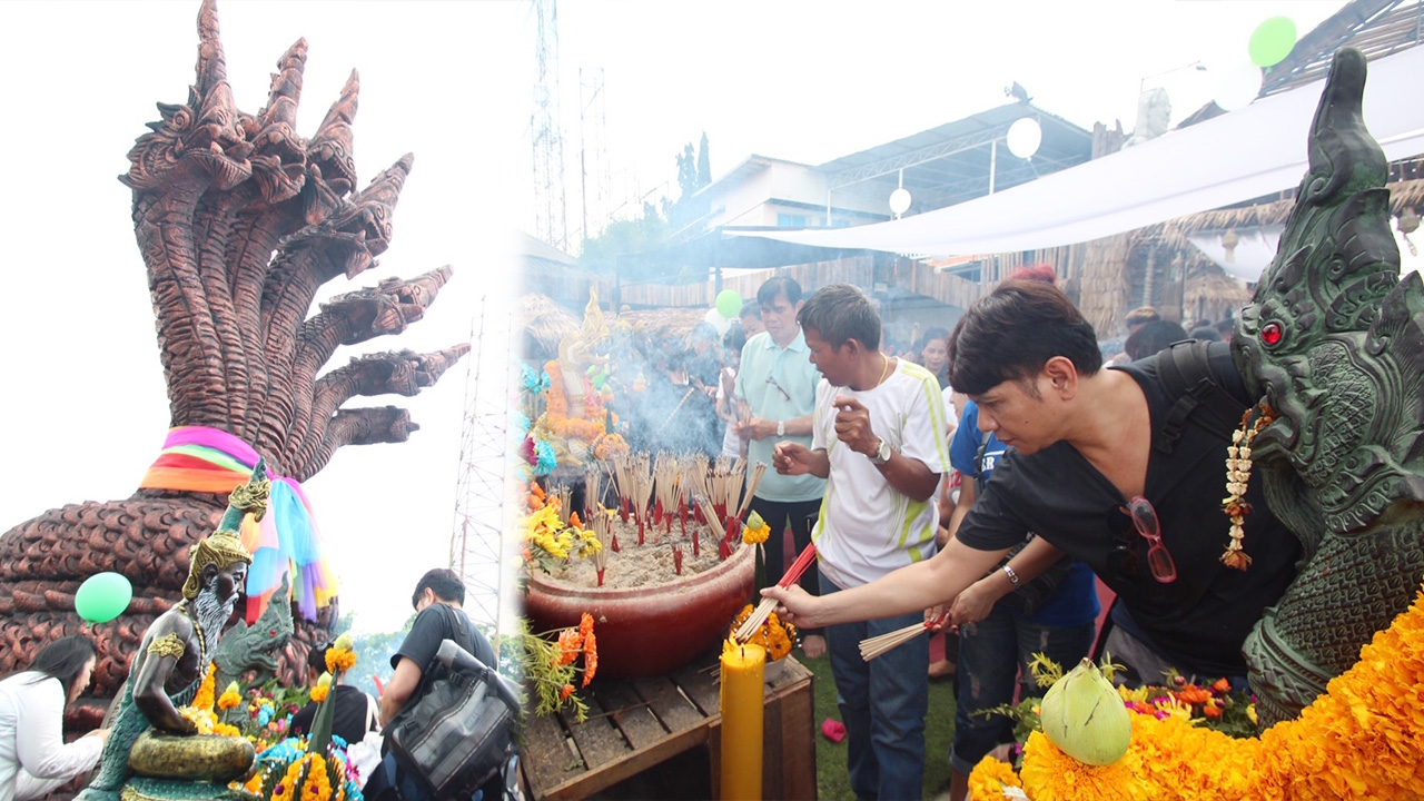 ไม่ต้องไปไกลถึงอุดรฯ คอหวยว่าไง ‘คำชะโนด บางกอก’ เปิดแล้วที่รามฯ 100