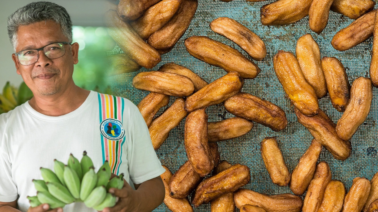 กล้วยตาก...บ้านกุ่มพัฒนา จากพอเพียง..สู่แบรนด์ดัง