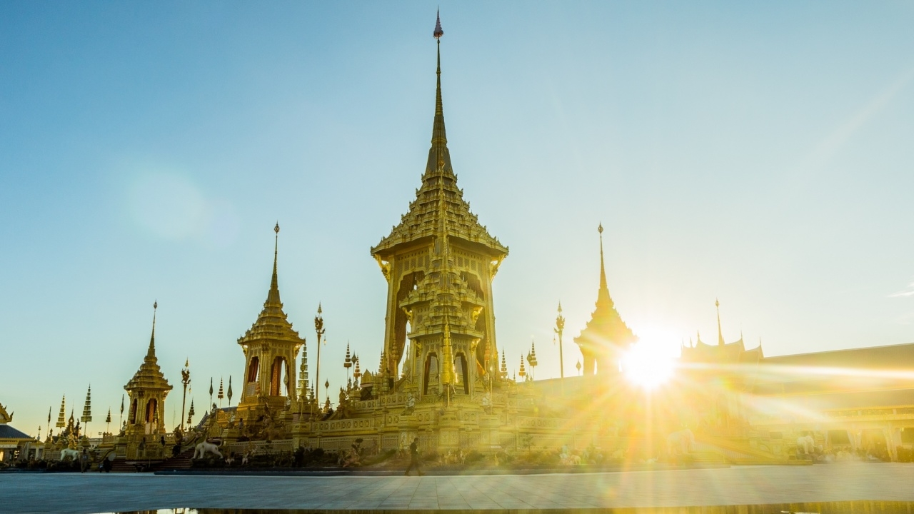 วิจิตรตระการตา ประมวลภาพ พระเมรุมาศ ในหลวง ร.9 สมบูรณ์ ​100%