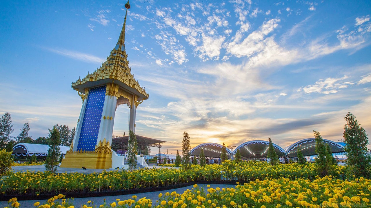 เปิดจุดถวายดอกไม้จันทน์ทั่วประเทศ พระราชพิธีถวายพระเพลิงฯ