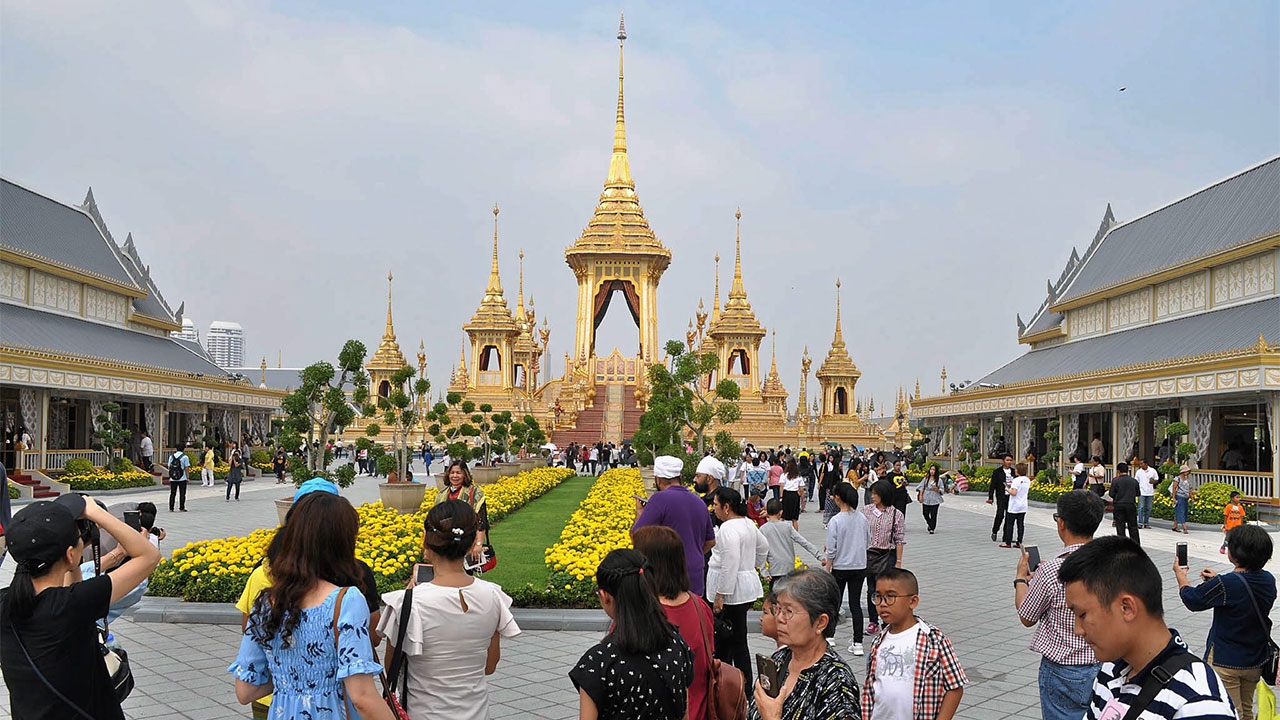 พระเมรุมาศ คนชม 3 ล้าน
