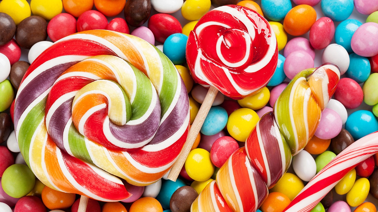 สีผสมอาหารกับอมยิ้มหวานๆ วันวาเลนไทน์