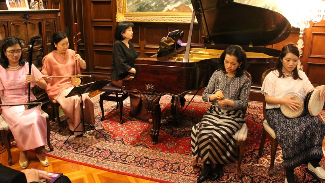 ทูตไทยจัดงานย้อนอดีตให้นักการทูตและนักธุรกิจญี่ปุ่นคิดถึงเมืองไทย